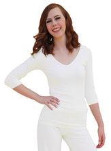 Load image into Gallery viewer, Three-Quarter Sleeve Reversible Top