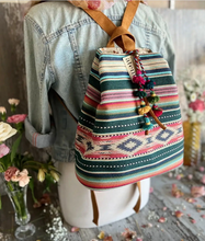 Load image into Gallery viewer, Handmade Atenti Montana Backsac Backpack
