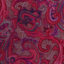 Load image into Gallery viewer, Fruit Punch Paisley Jacquard Silk Wild Rag Scarf 34-inch
