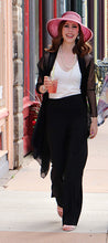 Load image into Gallery viewer, Palazzo Pant - Solid Black