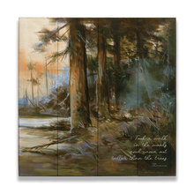 Load image into Gallery viewer, Evening Forest Wall Decor by Marilynn Mason