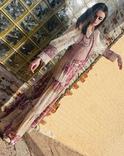 Load image into Gallery viewer, Tailored West Boho Maxi Dress Cream Taupe and Wine