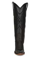 Load image into Gallery viewer, Corral Z5075 Black Tall Top Boots with Matching Stitch Pattern and Inlay Tailored West Canon City Colorado Springs