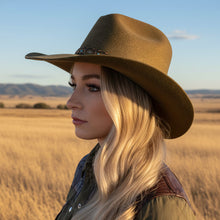Load image into Gallery viewer, Bailey Zella Western Hat - Sooty Palomino