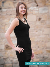 Load image into Gallery viewer, elietian tank top reversible dress black tailored west canon city colorado