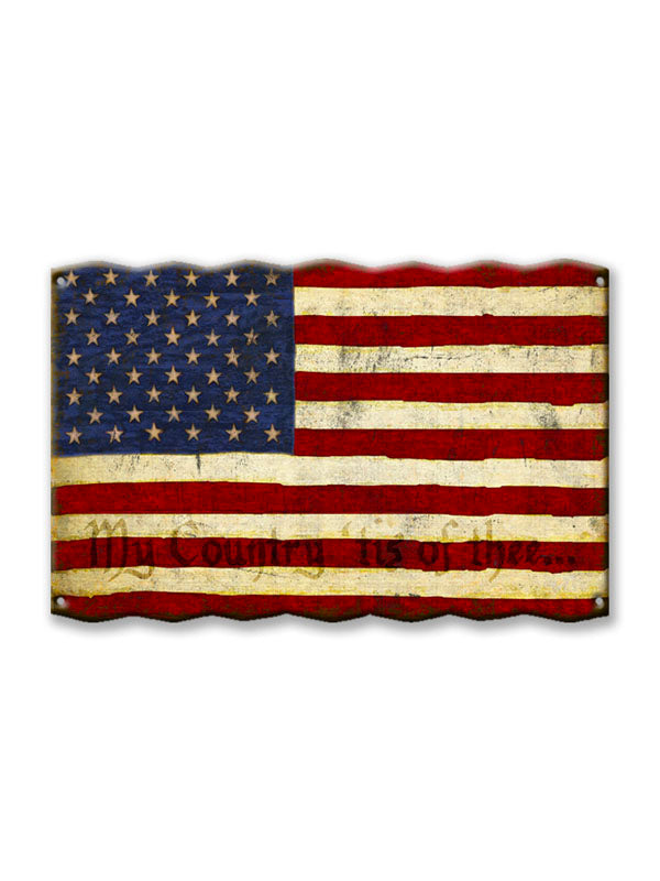 Americana Wall Decor - USA Flag