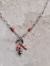 Load image into Gallery viewer, Red Rock Dangle Necklace
