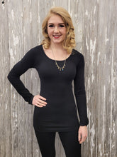 Load image into Gallery viewer, Round Neck Long Sleeve Top