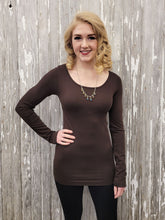 Load image into Gallery viewer, Round Neck Long Sleeve Top