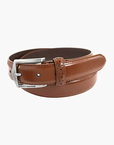 Stacey Adams Men's Dress Belt - Cognac
