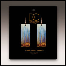 Load image into Gallery viewer, Cool Forest Banner Handmade Earrings
