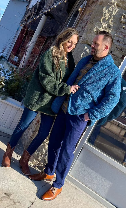 Komodo MATEO Recycled PET Fleece Jacket French Blue unisex Tailored West Canon City Colorado Colorado Springs