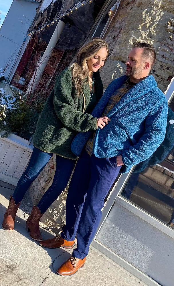 Komodo MATEO Recycled PET Fleece Jacket French Blue unisex Tailored West Canon City Colorado Colorado Springs