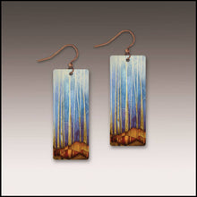 Load image into Gallery viewer, Cool Forest Banner Handmade Earrings
