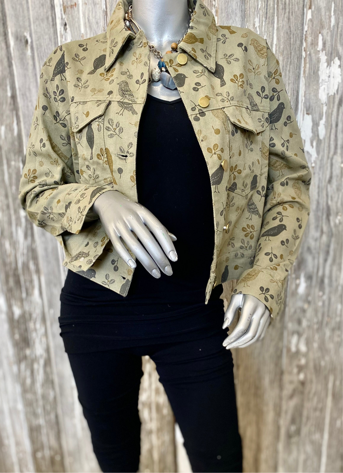 Bird Jacket - Olive