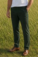 Load image into Gallery viewer, Stretch Slim Fit Suit Pant - Forest Green
