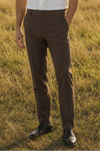 Load image into Gallery viewer, Couture 1910 Slim Fit Pant - Dark Brown
