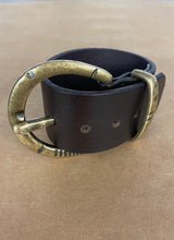 Load image into Gallery viewer, One-of-a-Kind Handmade Leather Cuffs with Metal Buckles
