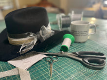 Load image into Gallery viewer, Customized Black Bailey Renegade Hickstead Western Hat 
