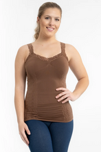 Load image into Gallery viewer, ELIETIAN Lace Corset Cami Top
