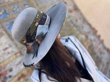 Load image into Gallery viewer, Quality Customized Bailey Hat with Leather Brim and Stitching
