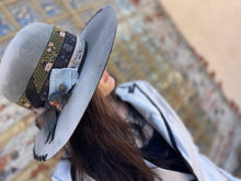 Load image into Gallery viewer, Quality Customized Bailey Hat with Leather Brim and Stitching
