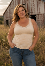 Load image into Gallery viewer, One-Size Lace Corset Cami Top
