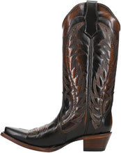 Load image into Gallery viewer, Brown and Tan Embroidery Boot
