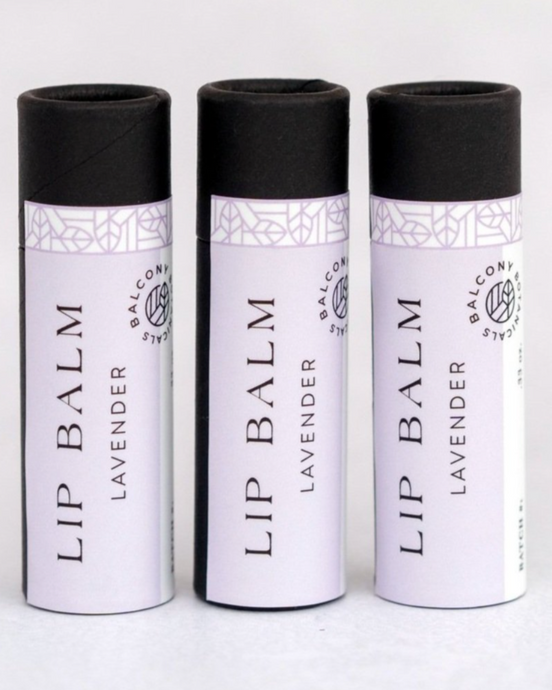 Lavender Lip Balm Made in Colorado USA