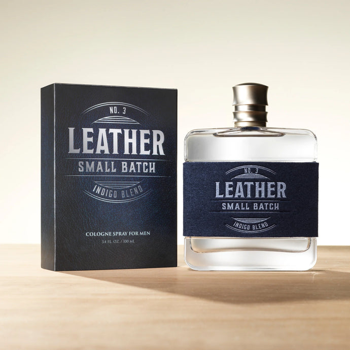 Leather Small Batch Indigo Blend Cologne No. 3