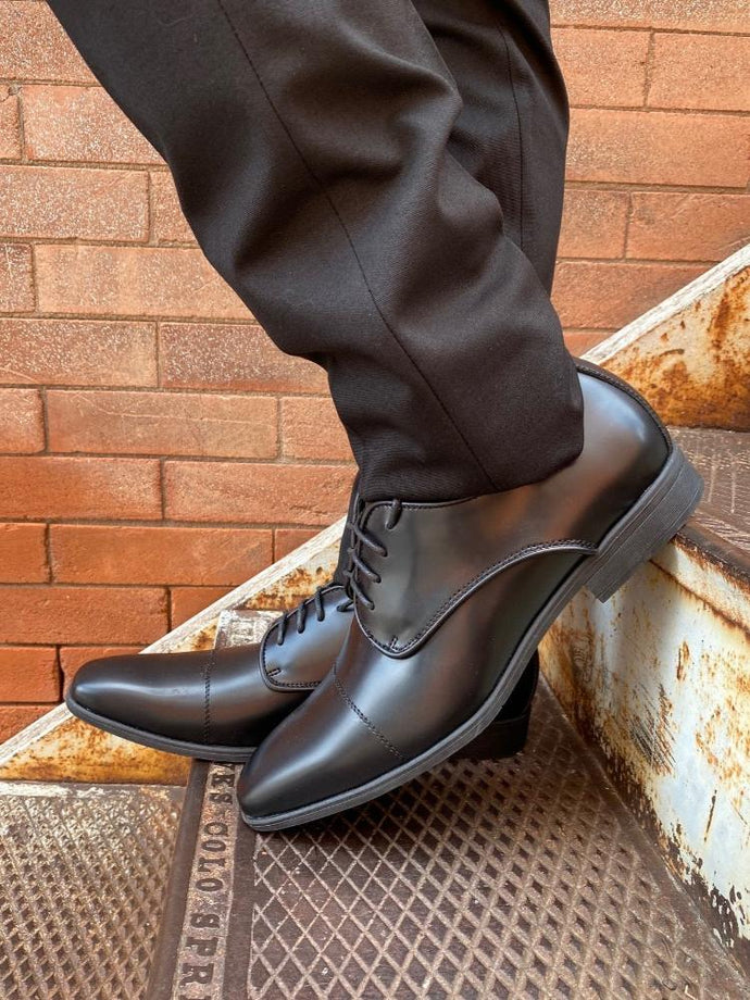 Men's Oxford Shoes - Black Tailored West Fashion Boutique Men's Oxford Shoes - Black Tailored West Fashion Boutique