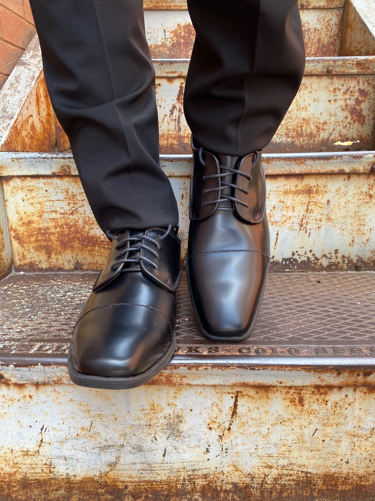 Men's Oxford Shoes - Black Tailored West Fashion Boutique Men's Oxford Shoes - Black Tailored West Fashion Boutique