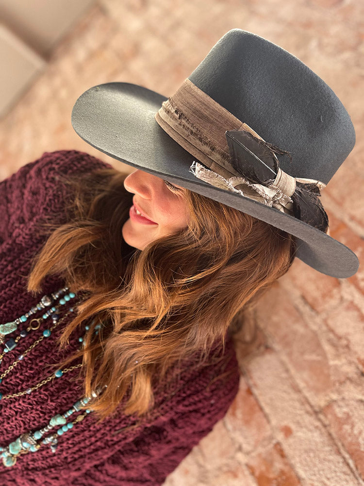 Tailored West Mirando Western-Style Hat Petrol