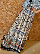 Load image into Gallery viewer, West Flared Maxi Skirt - Paisley
