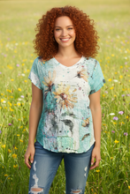 Load image into Gallery viewer, V-NECK DOLMAN SLEEVE TOP - Sundance
