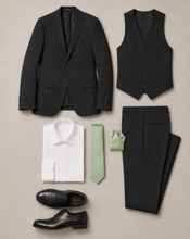 Load image into Gallery viewer, *CUSTOM* Michael Kors Performance Stretch Suit - Black
