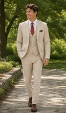 Load image into Gallery viewer, *CUSTOM* Couture 1910 Suit - Tan
