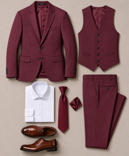Load image into Gallery viewer, *CUSTOM* Couture 1910 Slim Fit Suit Coat - Brick
