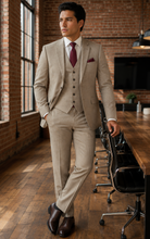 Load image into Gallery viewer, *CUSTOM* Couture 1910 Slim Fit Suit - Wheat
