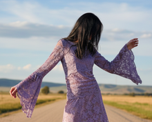 Load image into Gallery viewer, West Lace Skirt and Blouse- Lavender Dusk
