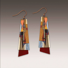 Load image into Gallery viewer, Wearable Art Handcrafted Earrings

