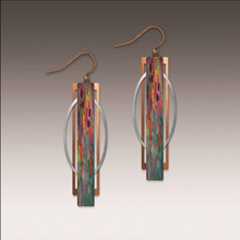 Load image into Gallery viewer, Wearable Art Handcrafted Earrings
