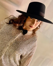 Load image into Gallery viewer, Tailored West Long Sleeve Sequin Button Front Top - Silver White
