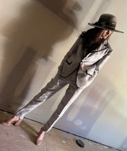 Load image into Gallery viewer, Dream Weaver 2-Piece Suit - Platinum Metallic Satin
