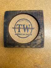 Load image into Gallery viewer, TW Wooden Coasters
