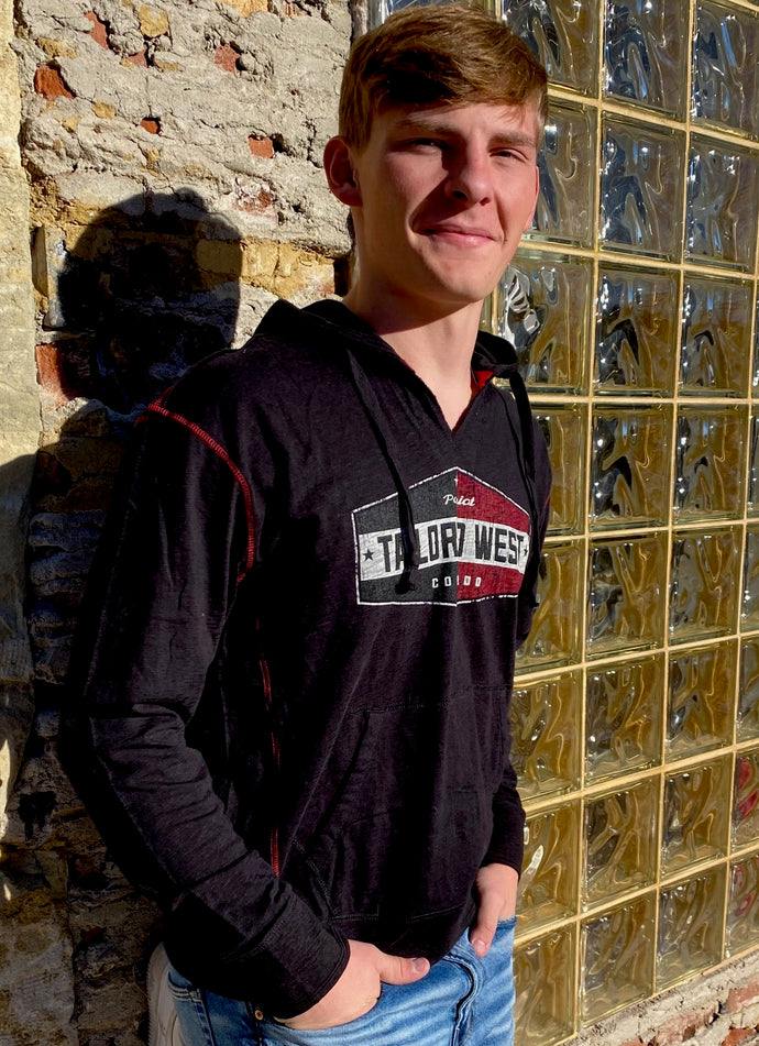 Patriot TW Long Sleeve Lightweight Hoodie  - Black