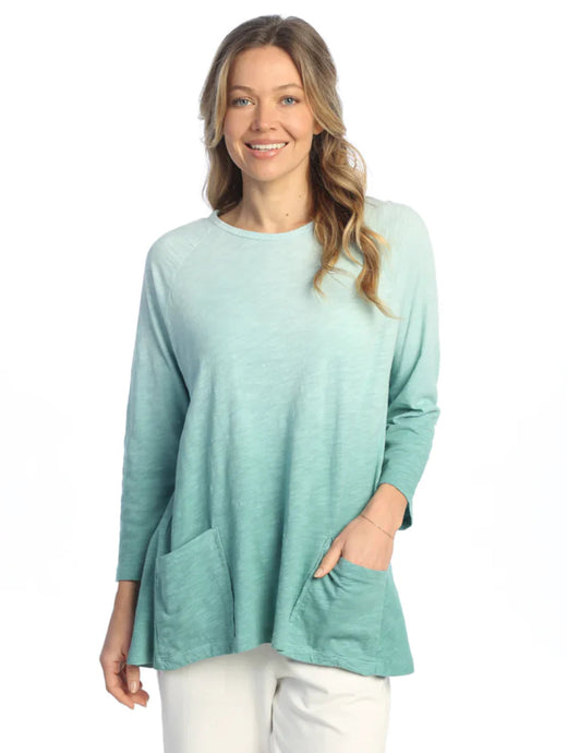 Turquoise Ombre Tunic Made in the USA