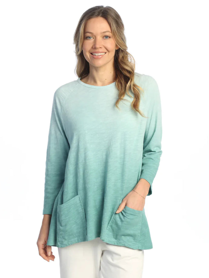Turquoise Ombre Tunic Made in the USA