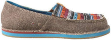 Load image into Gallery viewer, WCL0005 Twisted X Slip-On Serape Loafer Grey 
