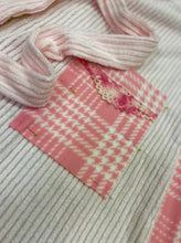 Load image into Gallery viewer, Tailored West West Robe - Pink and White Designed and handmade in America by Tailored West™
